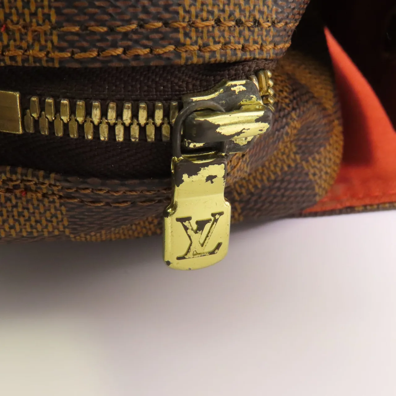 LOUIS VUITTON Naviglio N45255 肩背包 塗層帆布 棕色 / Brown 塗層帆布 中古品B - 縮圖 9
