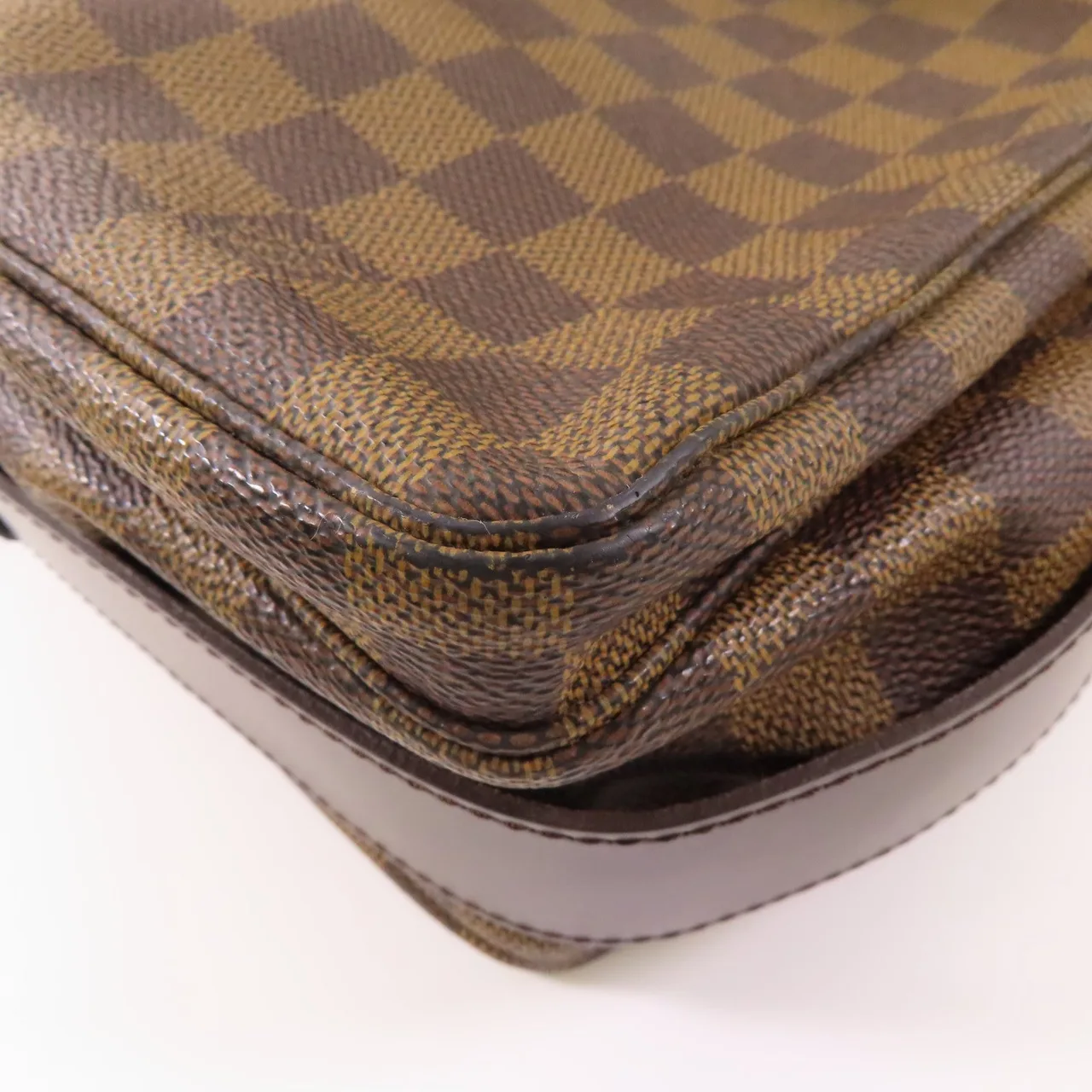 LOUIS VUITTON Naviglio N45255 肩背包 塗層帆布 棕色 / Brown 塗層帆布 中古品B - 縮圖 12