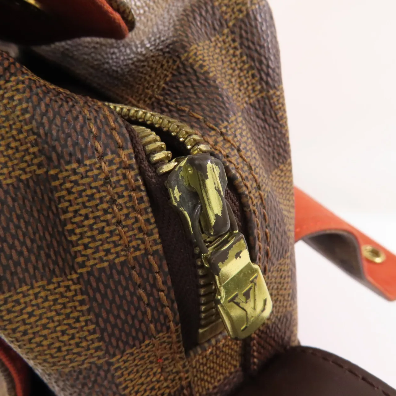 LOUIS VUITTON Naviglio N45255 肩背包 塗層帆布 棕色 / Brown 塗層帆布 中古品B - 縮圖 16