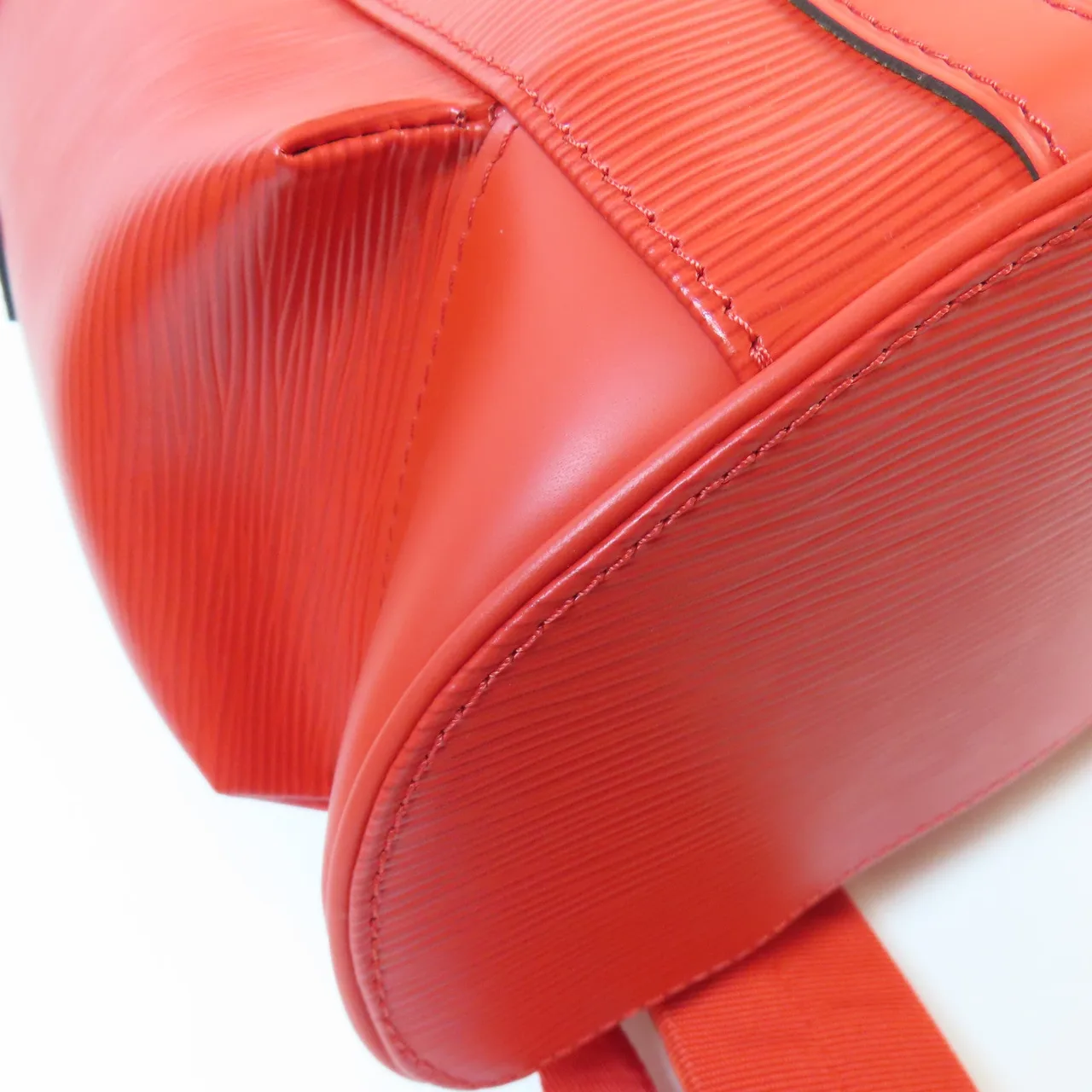 LOUIS VUITTON Christopher M53414 背包 牛皮 紅色 / Red 牛皮 中古品A - 縮圖 5