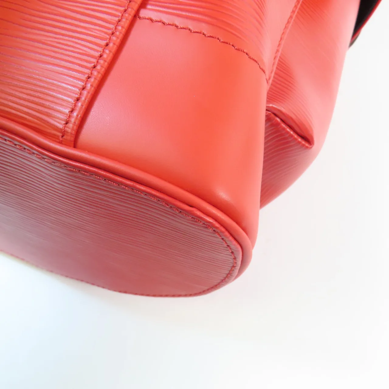 LOUIS VUITTON Christopher M53414 背包 牛皮 紅色 / Red 牛皮 中古品A - 縮圖 8