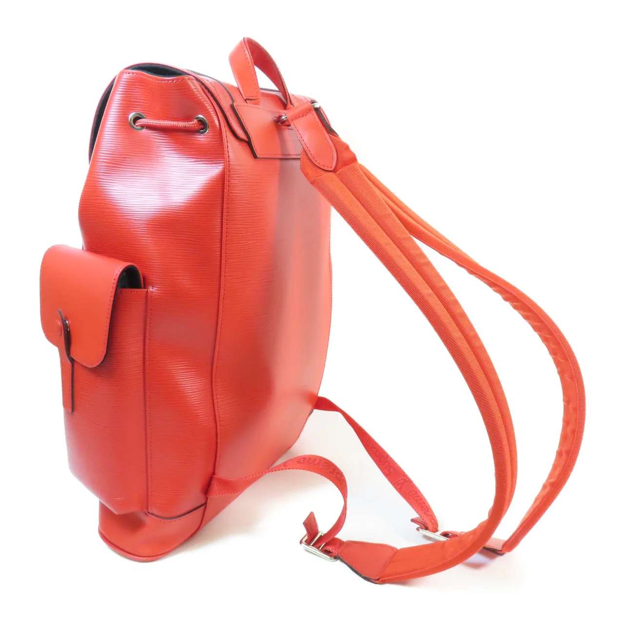 LOUIS VUITTON Christopher M53414 背包 牛皮 紅色 / Red 牛皮 中古品A - 縮圖 9