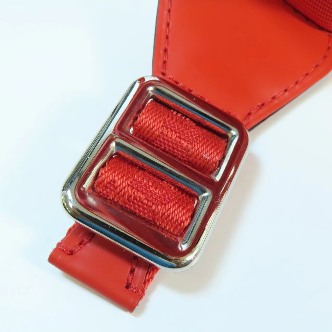 LOUIS VUITTON Christopher M53414 背包 牛皮 紅色 / Red 牛皮 中古品A - 縮圖 15