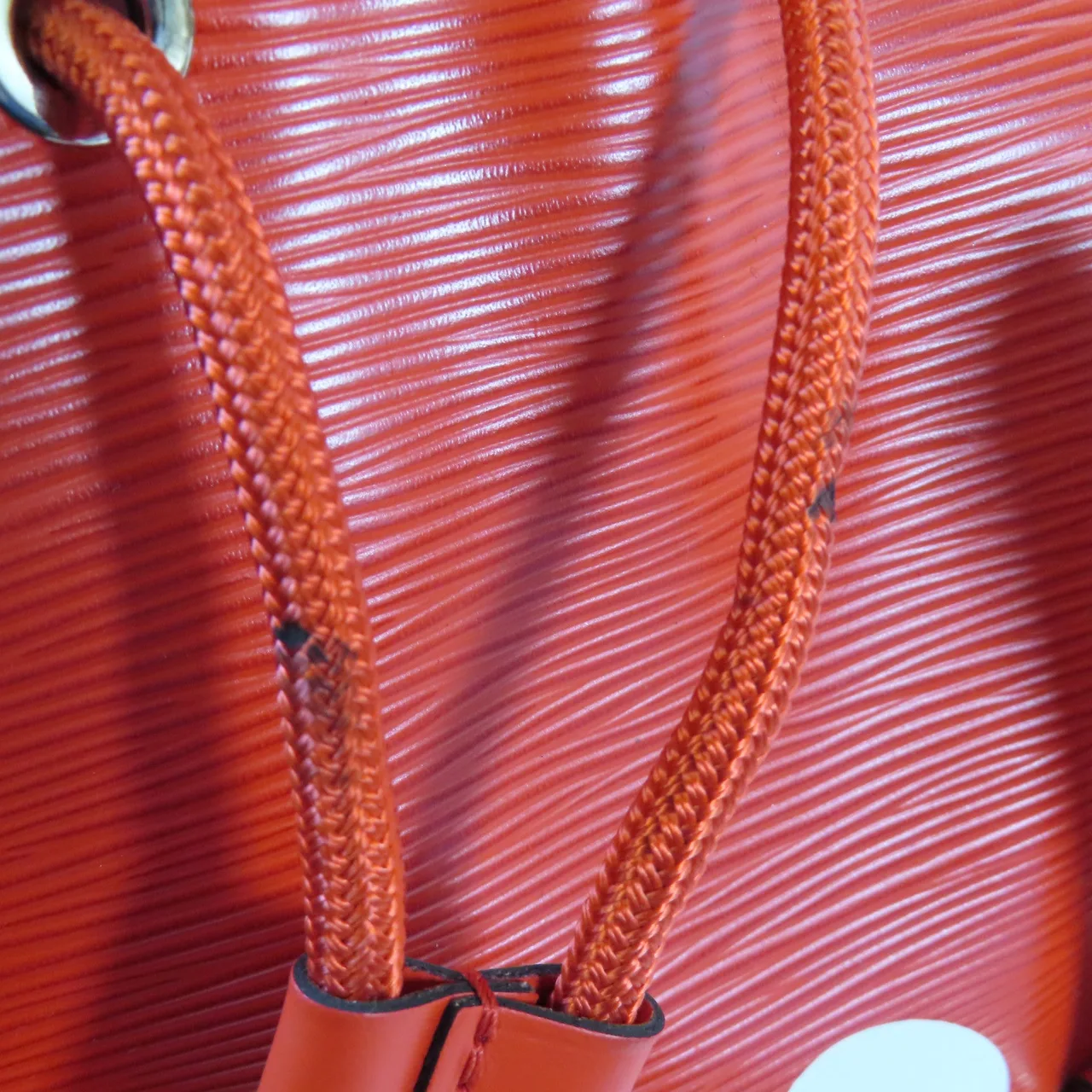 LOUIS VUITTON Christopher M53414 背包 牛皮 紅色 / Red 牛皮 中古品A - 縮圖 16