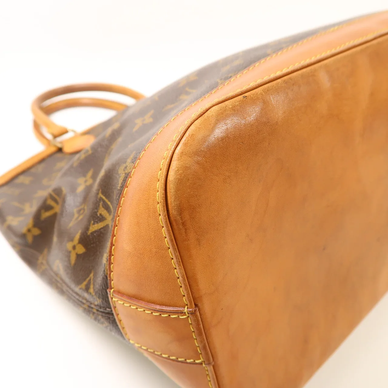 LOUIS VUITTON Lockit M40102 手提包 塗層帆布 棕色 塗層帆布 中古品B - 縮圖 7