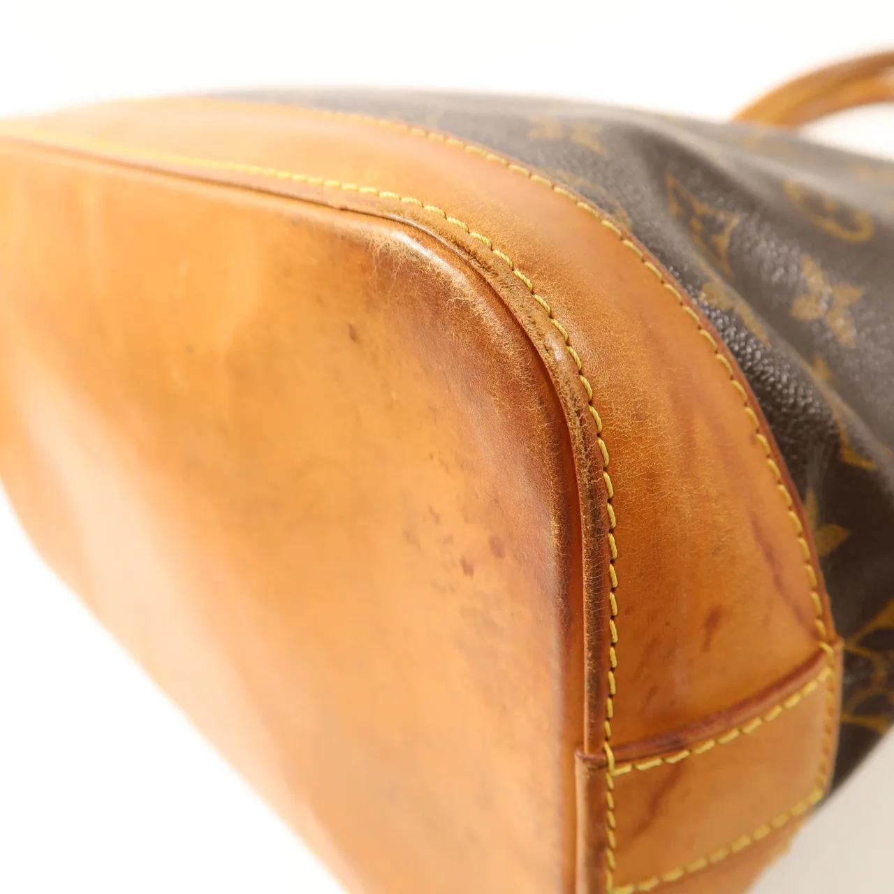 LOUIS VUITTON Lockit M40102 手提包 塗層帆布 棕色 塗層帆布 中古品B - 縮圖 8