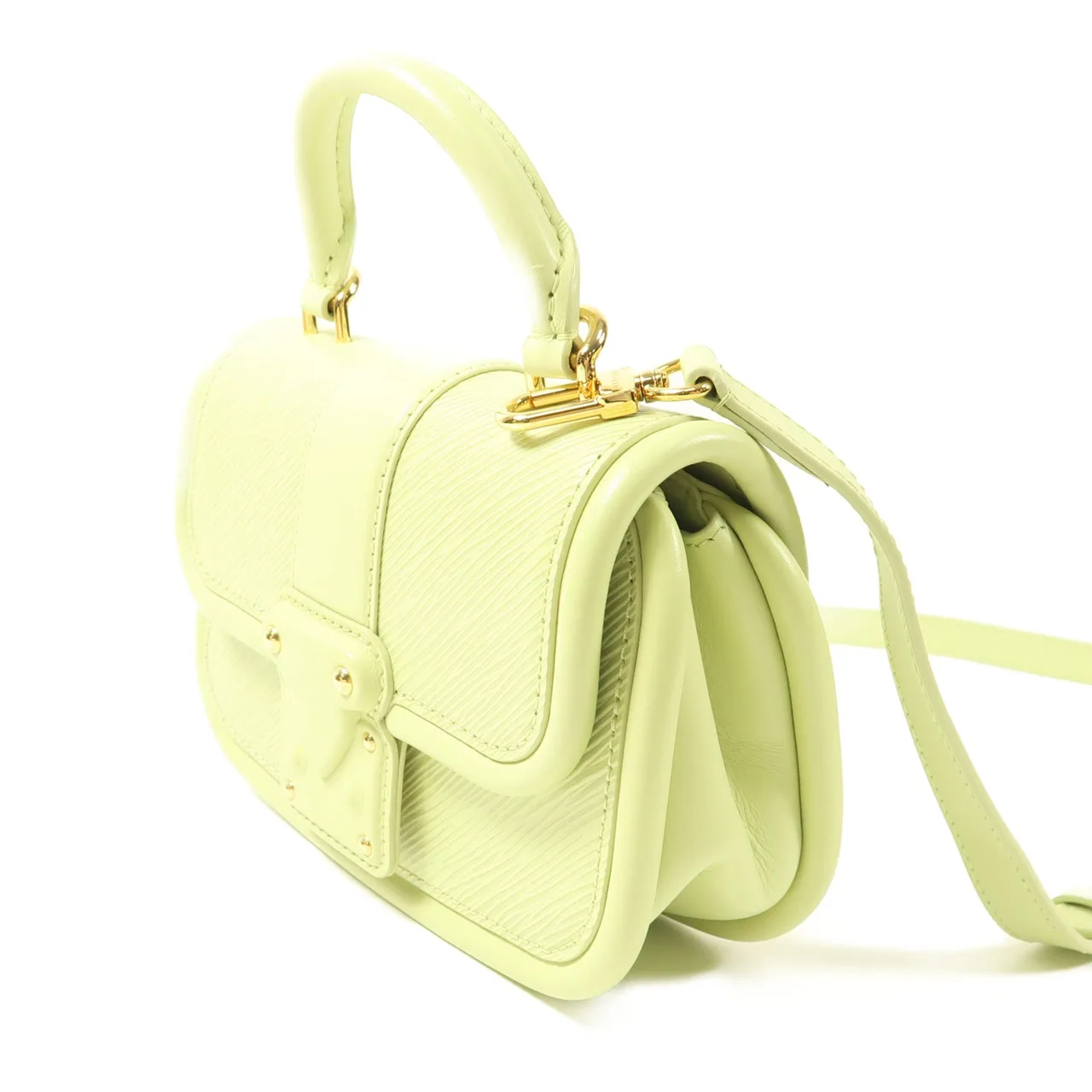 LOUIS VUITTON M22725 兩用包 牛皮 綠色 / Green 牛皮 中古品A - 縮圖 3