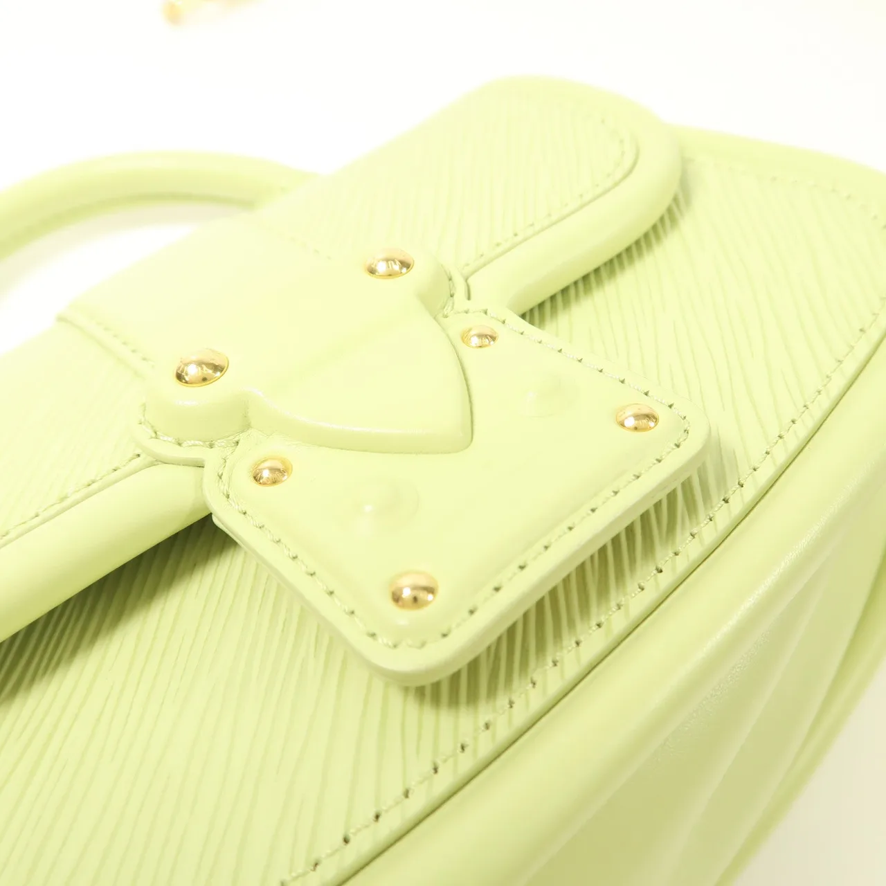 LOUIS VUITTON M22725 兩用包 牛皮 綠色 / Green 牛皮 中古品A - 縮圖 13