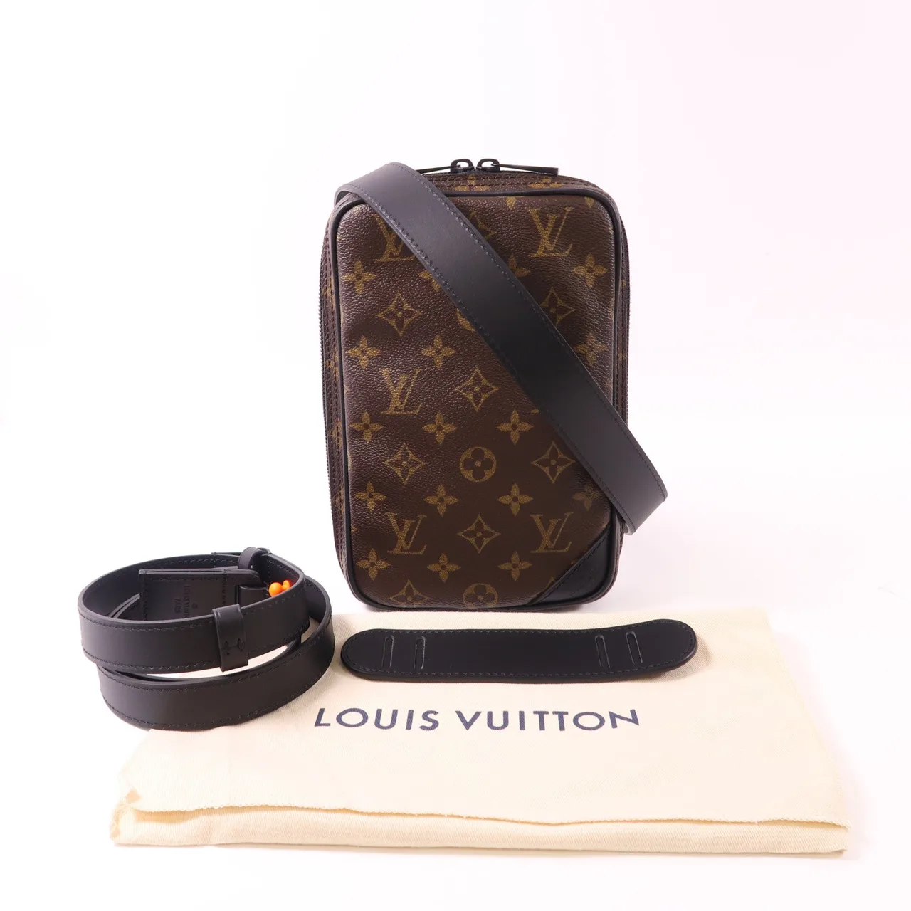LOUIS VUITTON Utility M44428 肩背包 塗層帆布 棕色 / Brown 塗層帆布 新品同様 - 縮圖 9