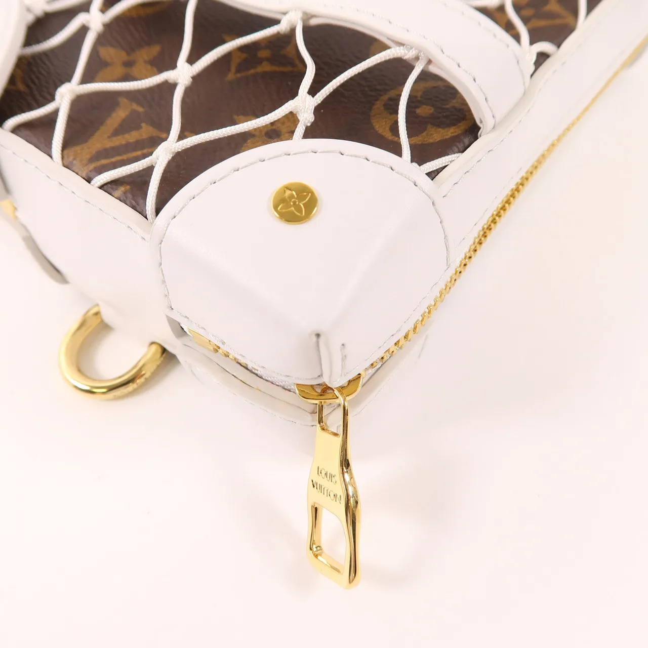 LOUIS VUITTON Soft Trunk M80102 肩背包 塗層帆布 棕色 / 白色 / Brown 塗層帆布 新品同様 - 縮圖 11