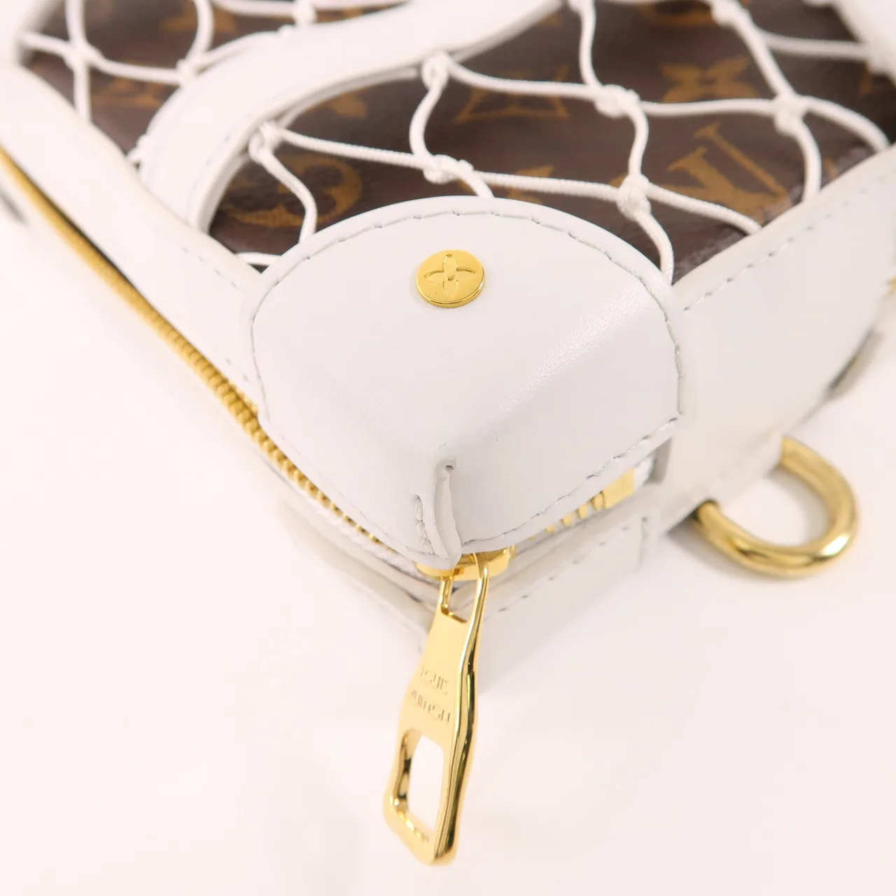 LOUIS VUITTON Soft Trunk M80102 肩背包 塗層帆布 棕色 / 白色 / Brown 塗層帆布 新品同様 - 縮圖 12