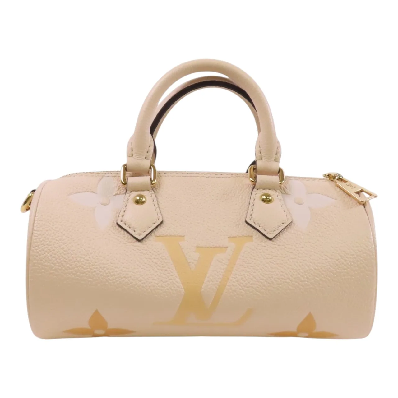LOUIS VUITTON Papillon M45708 兩用包 牛皮 米色 / Beige 牛皮 中古品A - 縮圖 2