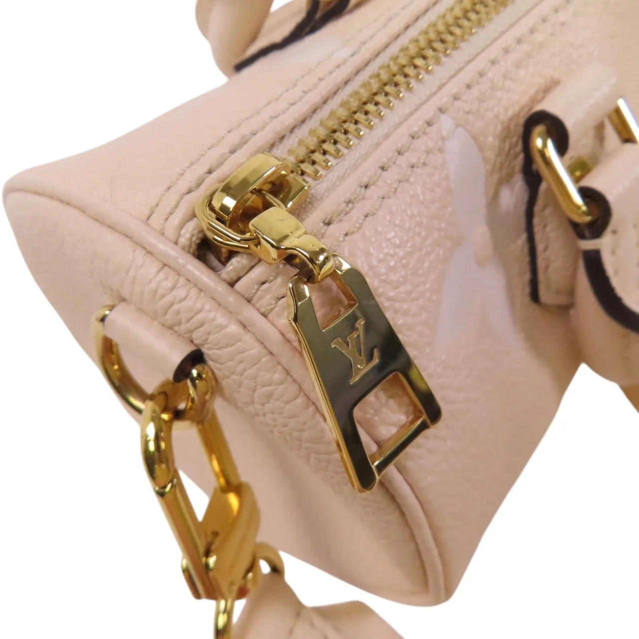 LOUIS VUITTON Papillon M45708 兩用包 牛皮 米色 / Beige 牛皮 中古品A - 縮圖 9