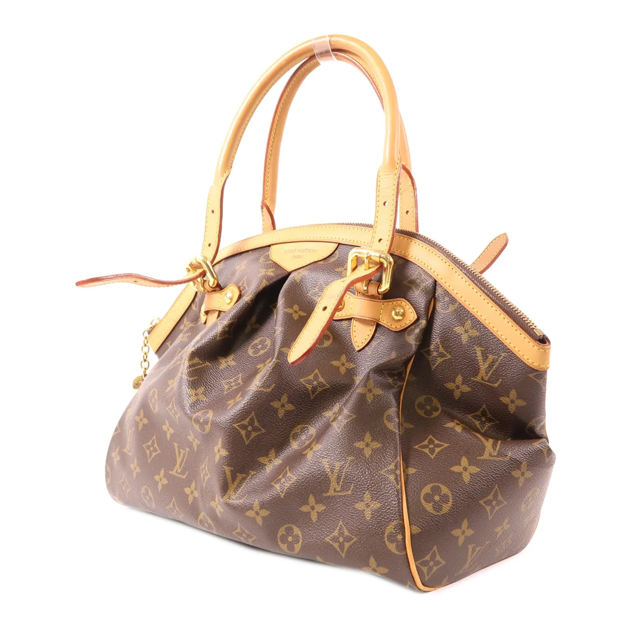 LOUIS VUITTON Tivoli M40144 肩背包 塗層帆布 棕色 塗層帆布 中古品B - 縮圖 3