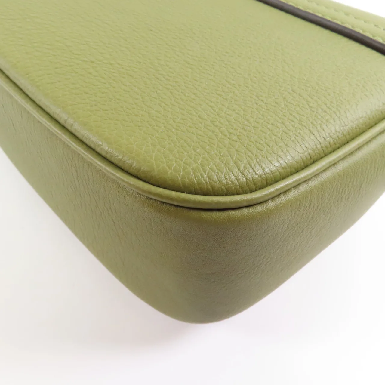 LOUIS VUITTON Lock Me M59731 兩用包 牛皮 綠色 / 白色 / Green/White 牛皮 新品同様 - 縮圖 8