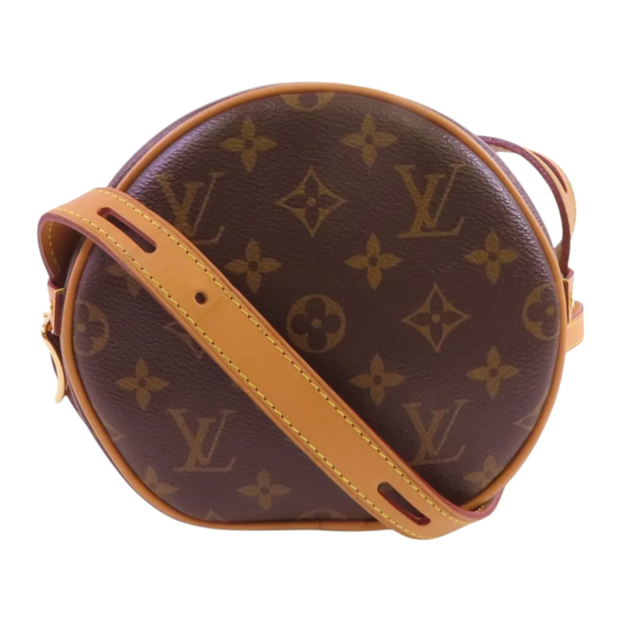 LOUIS VUITTON Boite Chapeau Souple M45149 Shoulder Bag Coated Canvas 棕色