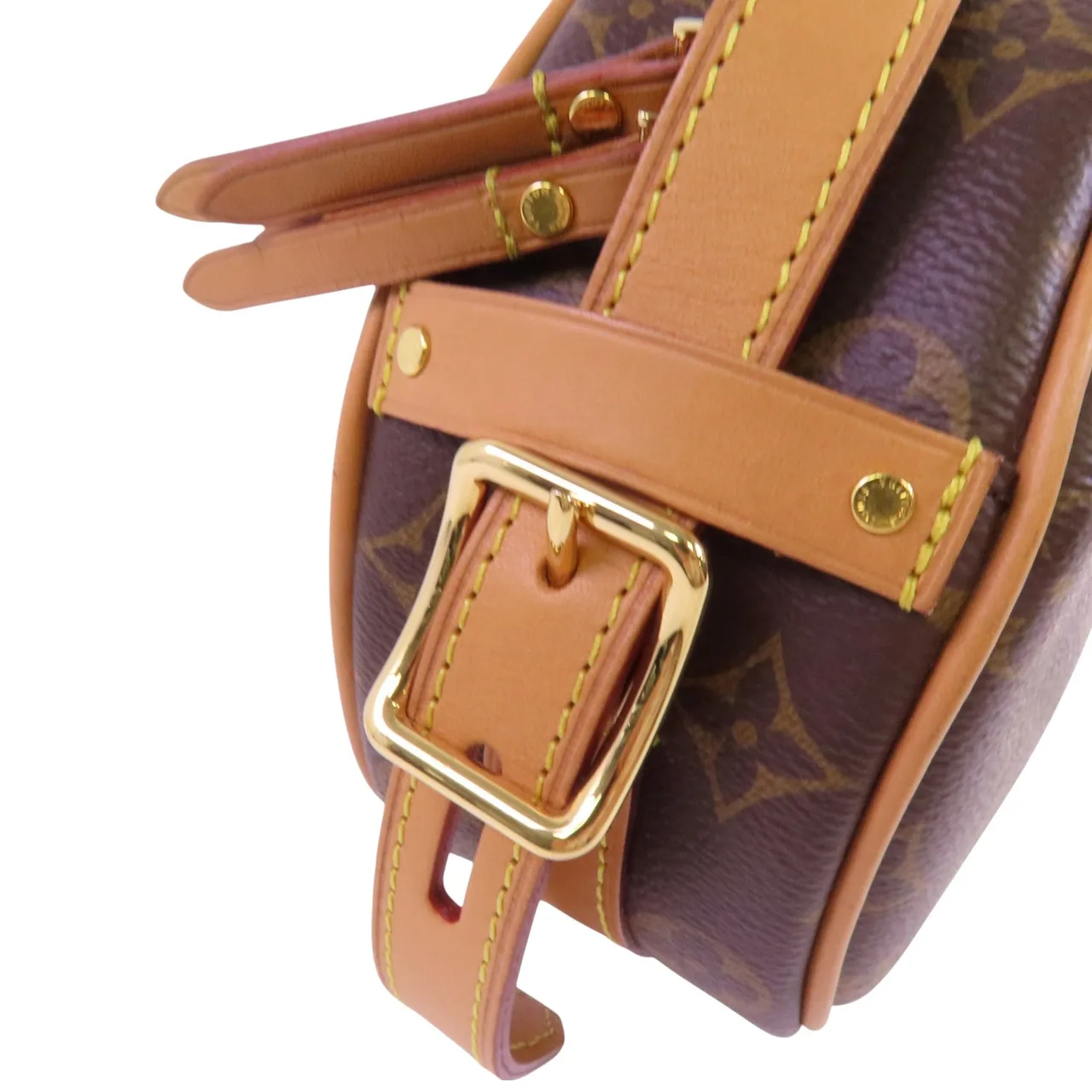 LOUIS VUITTON Boite Chapeau Souple M45149 肩背包 塗層帆布 棕色 塗層帆布 中古品A - 縮圖 9