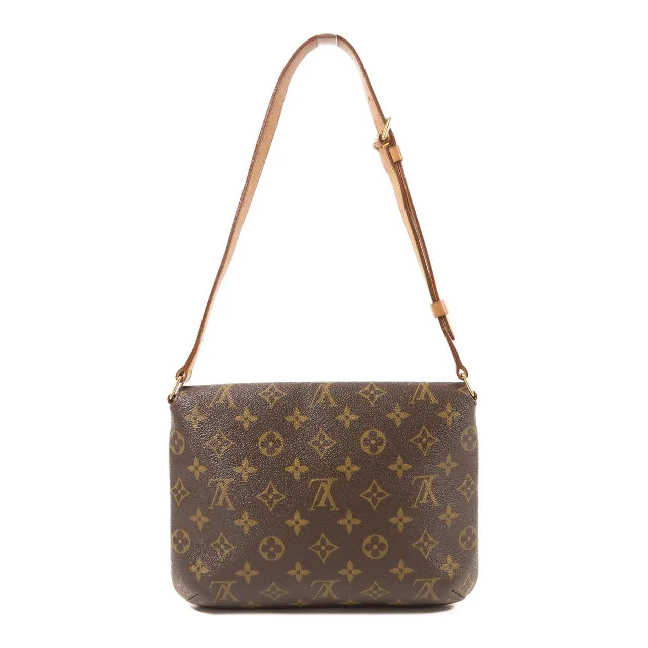 LOUIS VUITTON Musette Tango M51388 肩背包 塗層帆布 棕色 / Brown 塗層帆布 中古品B - 縮圖 2