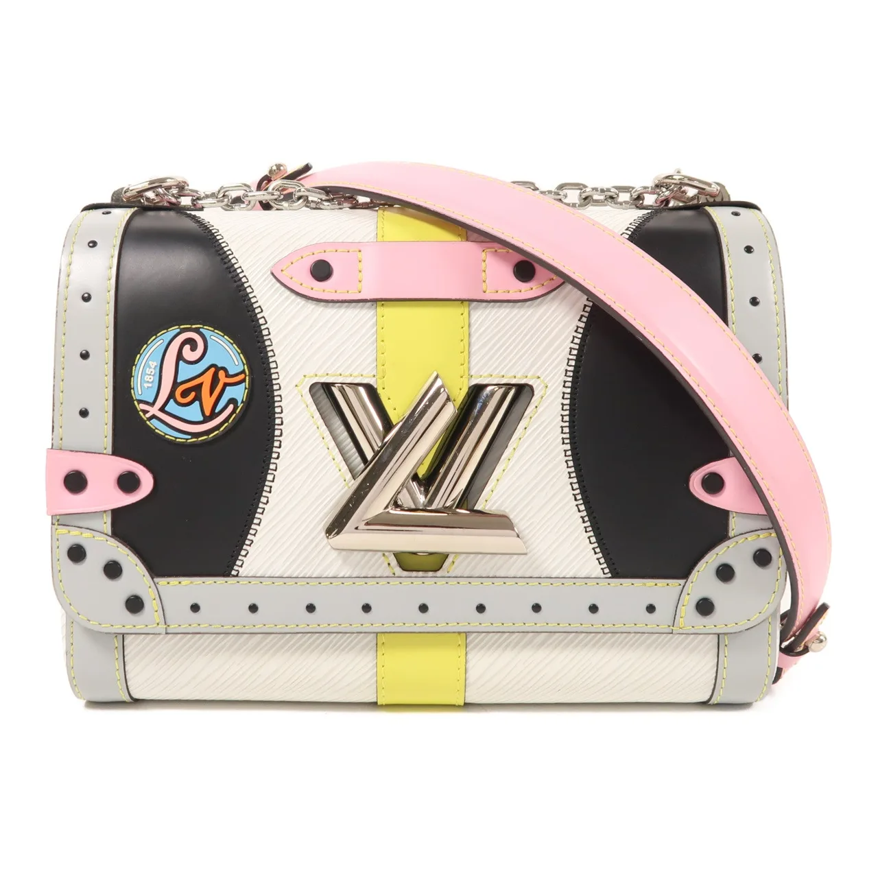 LOUIS VUITTON Twist M53717 Shoulder Bag Leather 多種顏色 / white