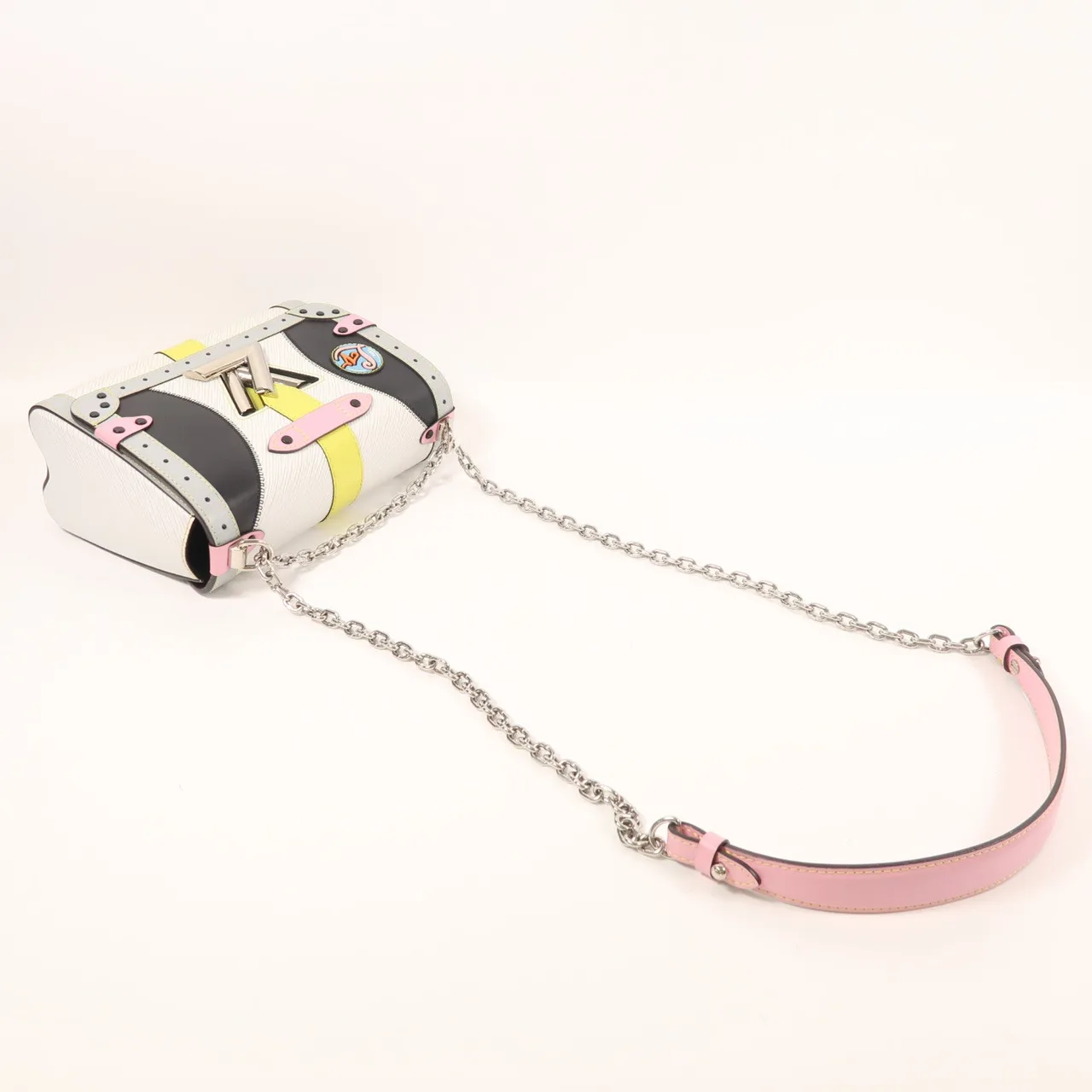 LOUIS VUITTON Twist M53717 肩背包 皮革 多種顏色 / white 皮革 中古品A - 縮圖 8