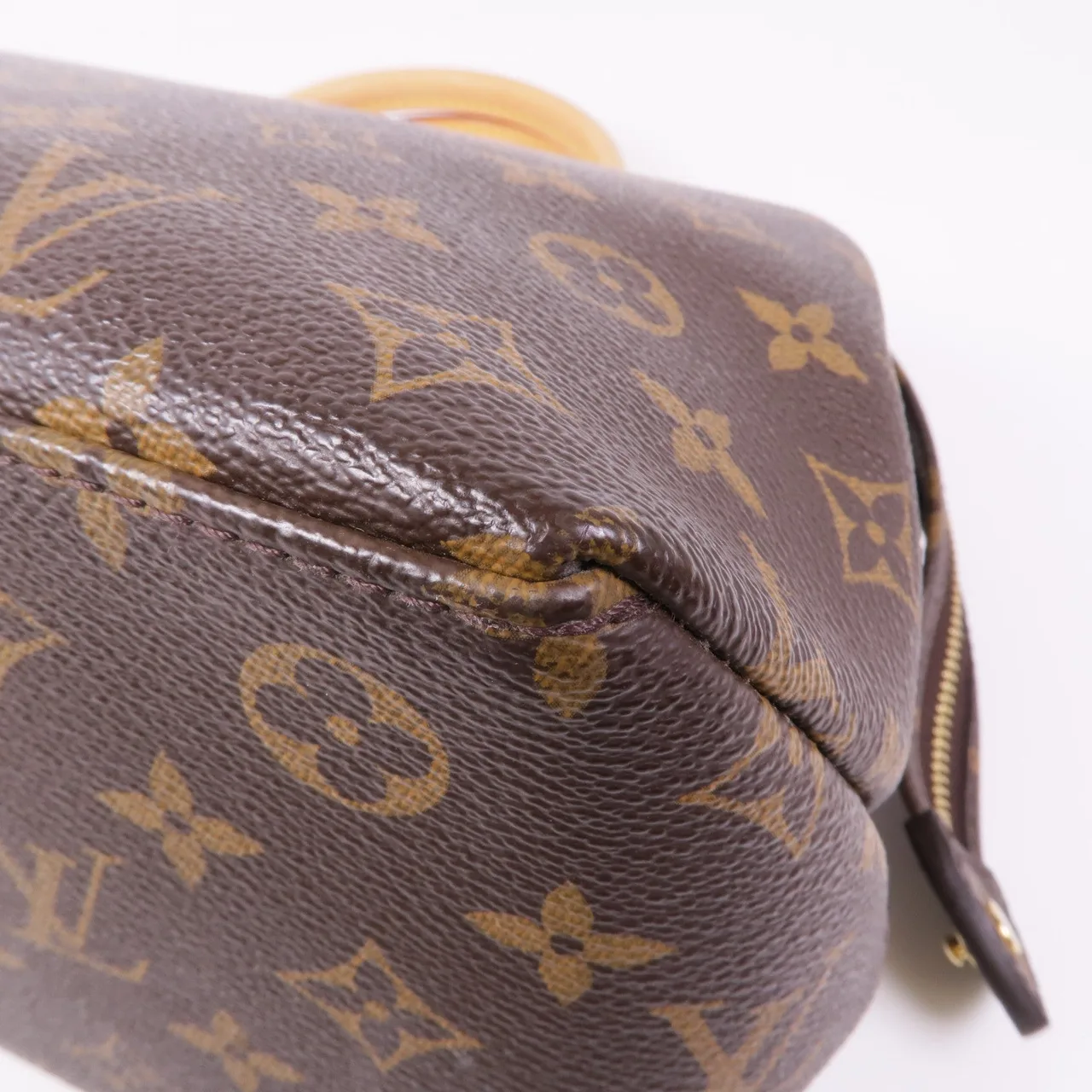 LOUIS VUITTON Grand Palais M45898 兩用包 塗層帆布 棕色 / Brown 塗層帆布 中古品B - 縮圖 5