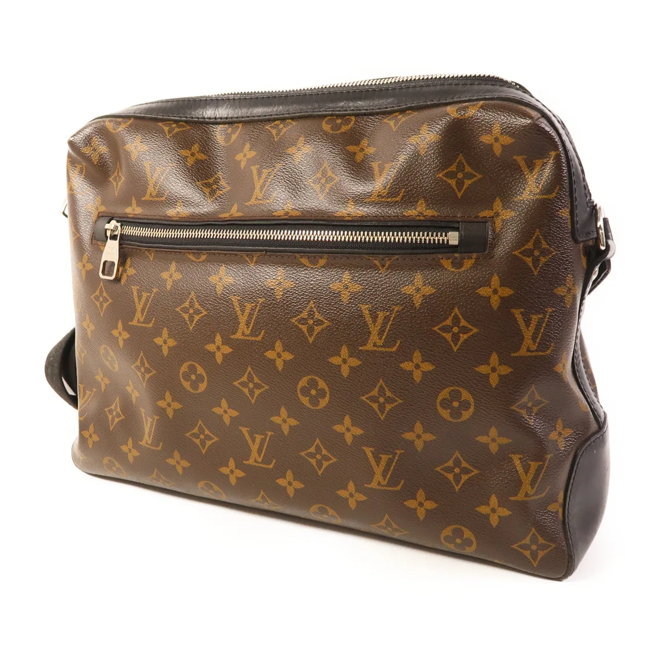 LOUIS VUITTON M40387 肩背包 塗層帆布 棕色 / Brown 塗層帆布 中古品B - 縮圖 3