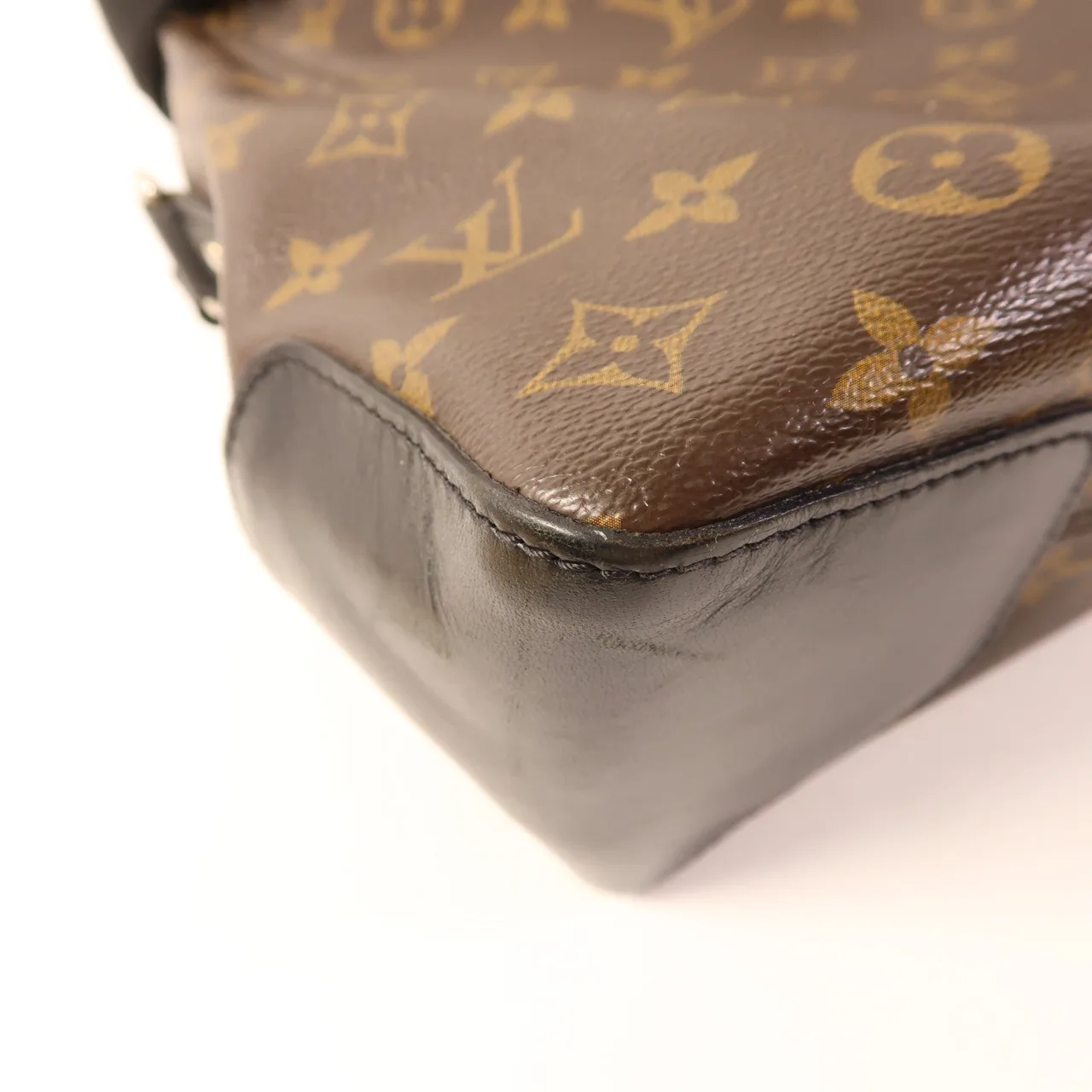 LOUIS VUITTON M40387 肩背包 塗層帆布 棕色 / Brown 塗層帆布 中古品B - 縮圖 14