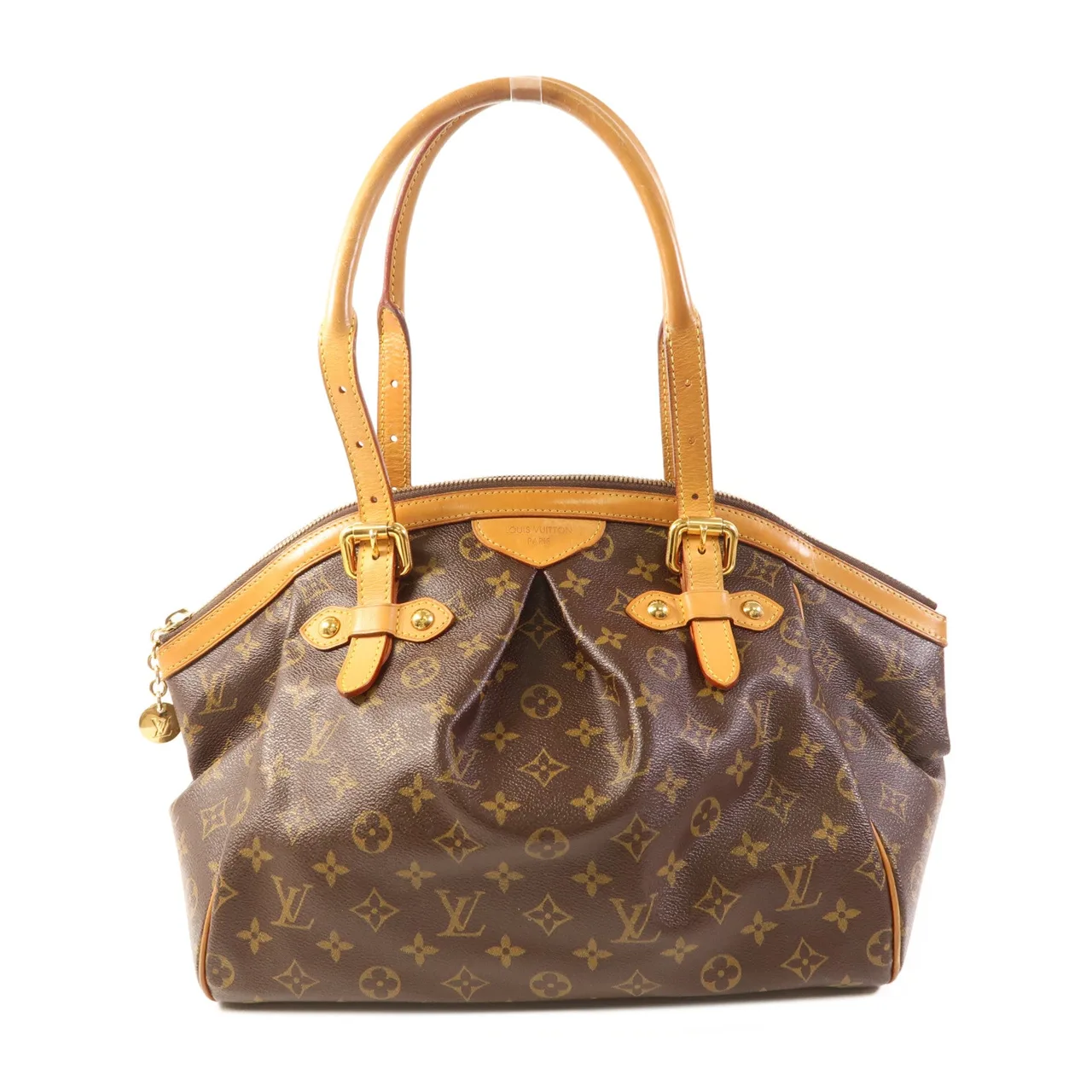 LOUIS VUITTON Tivoli M40144 肩背包 塗層帆布 棕色 / Brown