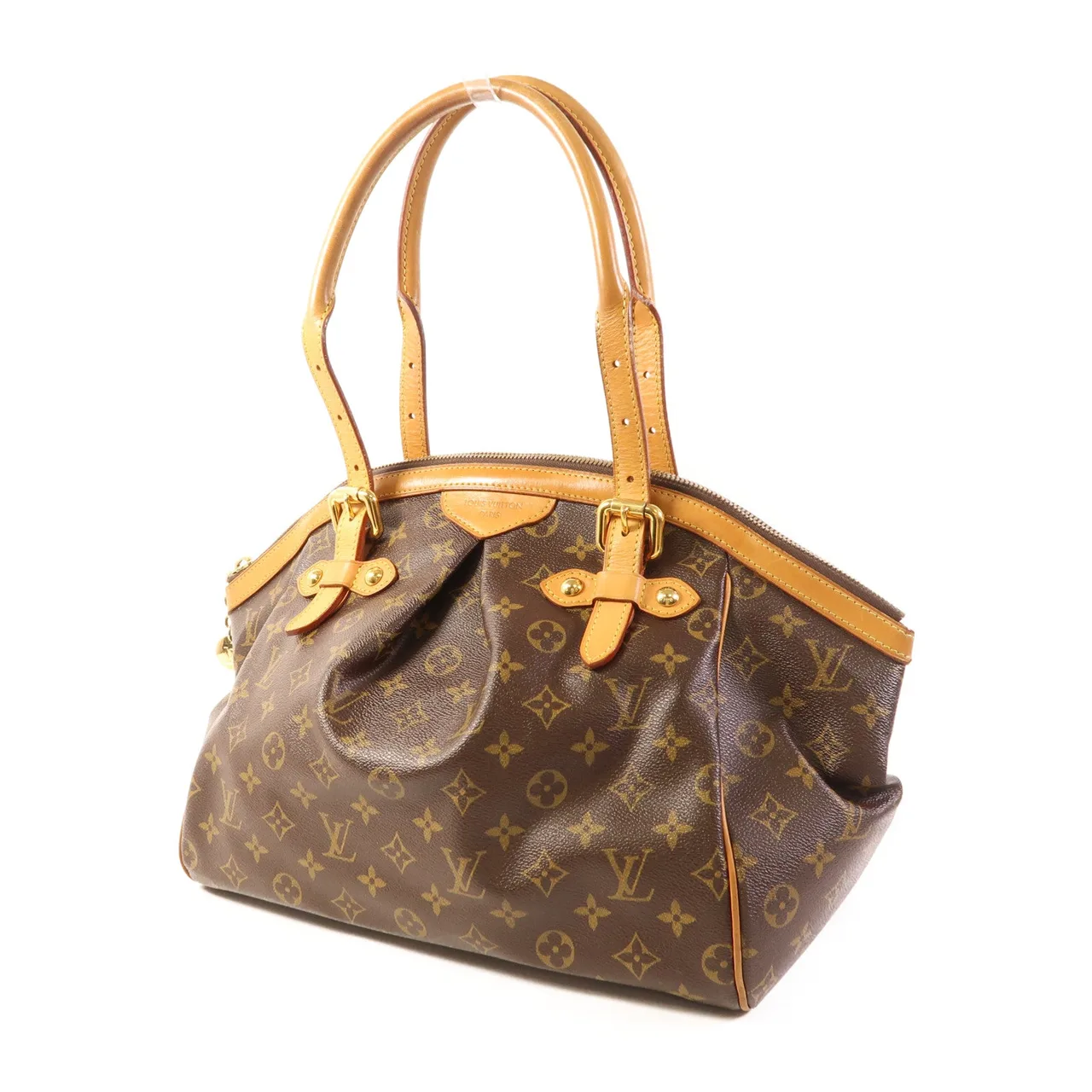 LOUIS VUITTON Tivoli M40144 肩背包 塗層帆布 棕色 / Brown 塗層帆布 中古品B - 縮圖 3