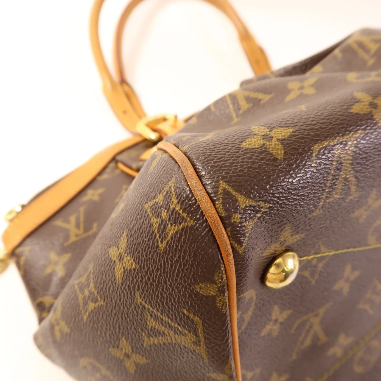 LOUIS VUITTON Tivoli M40144 肩背包 塗層帆布 棕色 / Brown 塗層帆布 中古品B - 縮圖 14