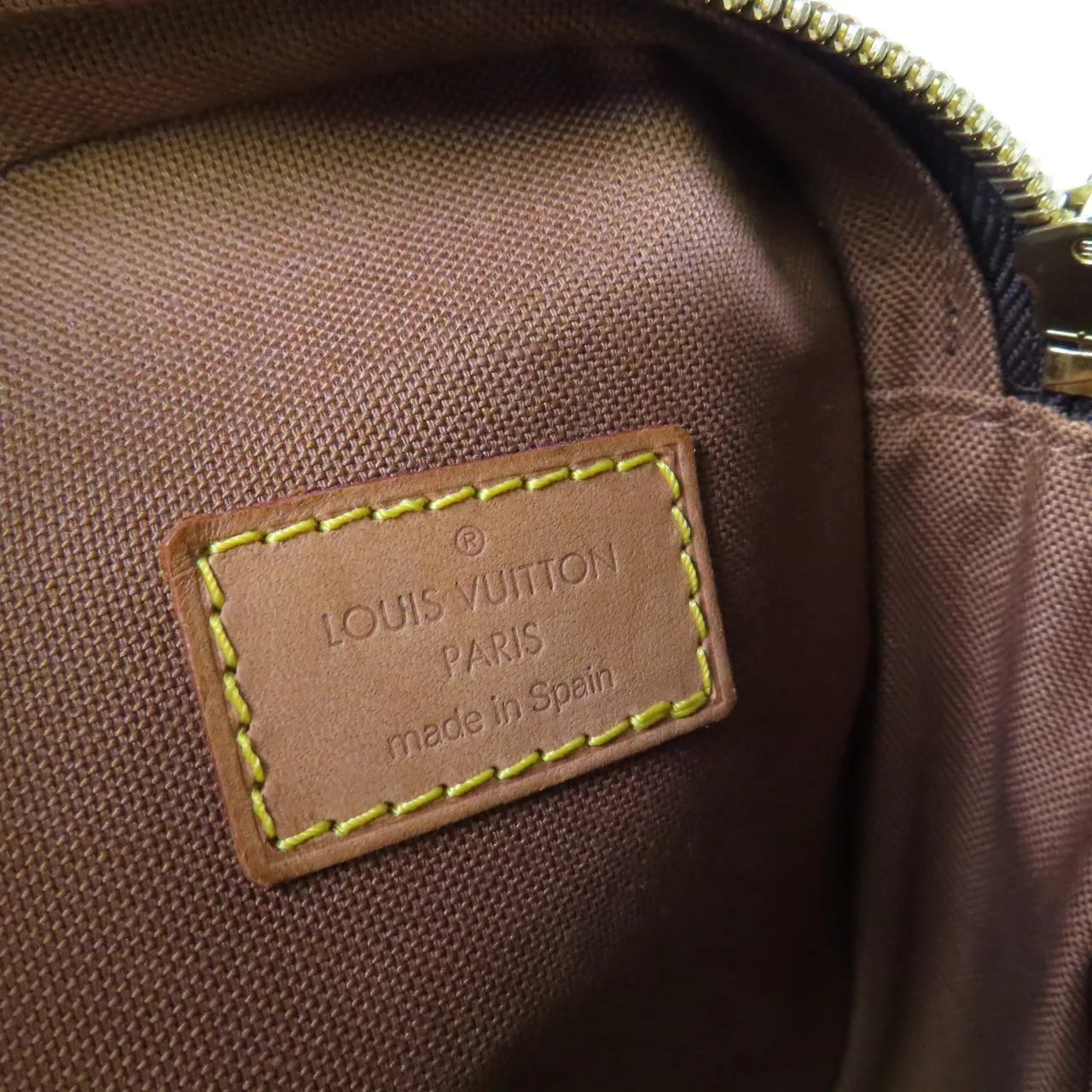 LOUIS VUITTON Pochette Gange M51870 腰包 塗層帆布 棕色 塗層帆布 中古品A - 縮圖 6