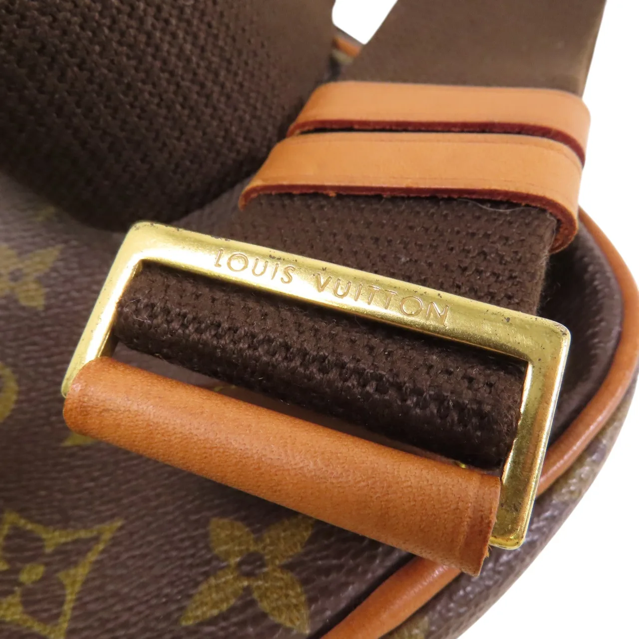 LOUIS VUITTON Pochette Gange M51870 腰包 塗層帆布 棕色 塗層帆布 中古品A - 縮圖 10