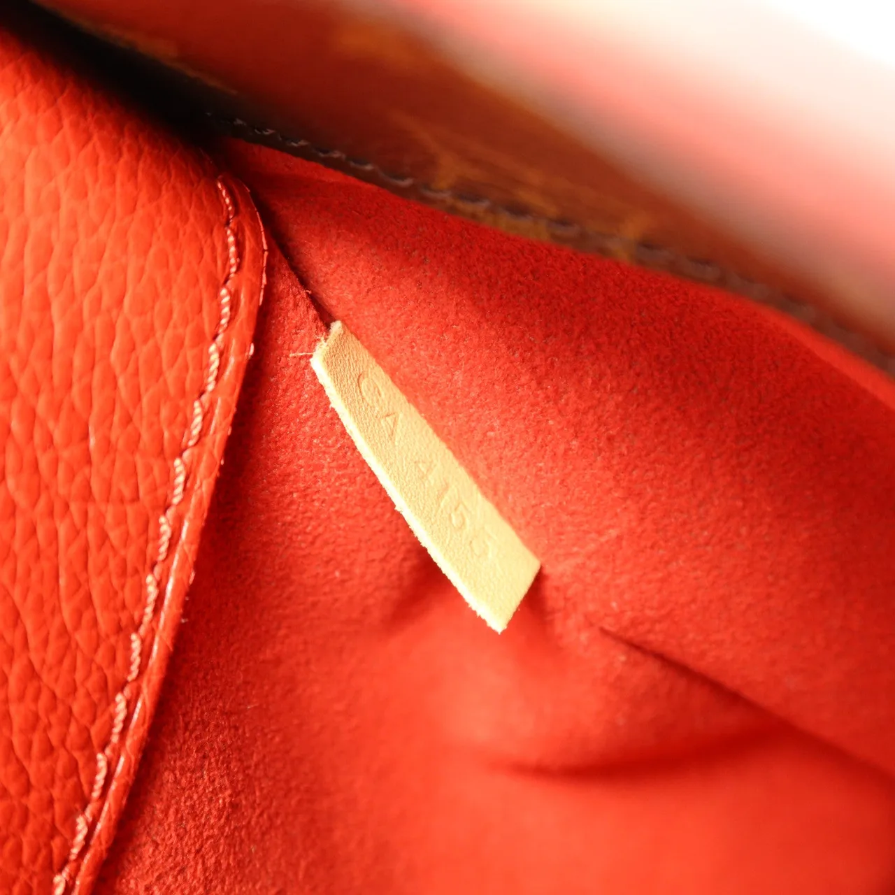 LOUIS VUITTON Pallas M41175 兩用包 塗層帆布 棕色 / Red/Brown 塗層帆布 中古品B - 縮圖 7