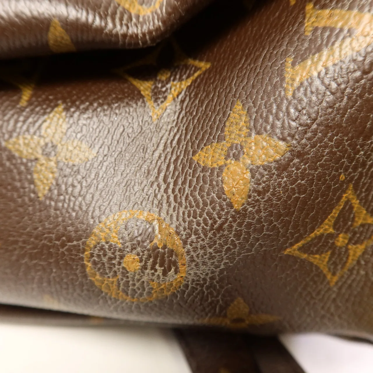 LOUIS VUITTON Pallas M41175 兩用包 塗層帆布 棕色 / Red/Brown 塗層帆布 中古品B - 縮圖 15