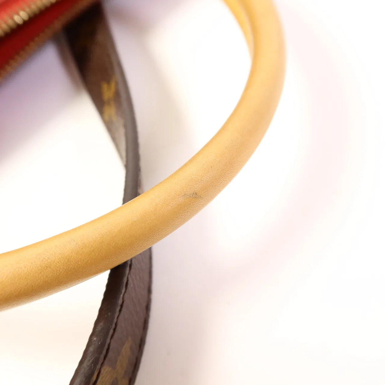 LOUIS VUITTON Pallas M41175 兩用包 塗層帆布 棕色 / Red/Brown 塗層帆布 中古品B - 縮圖 16