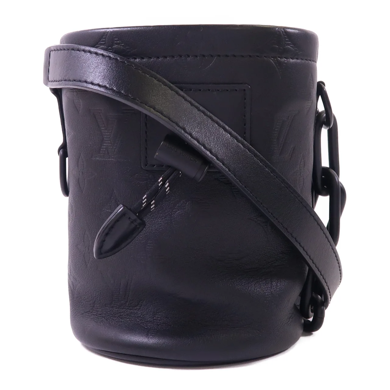 LOUIS VUITTON M44628 肩背包 牛皮 黑色 / Black