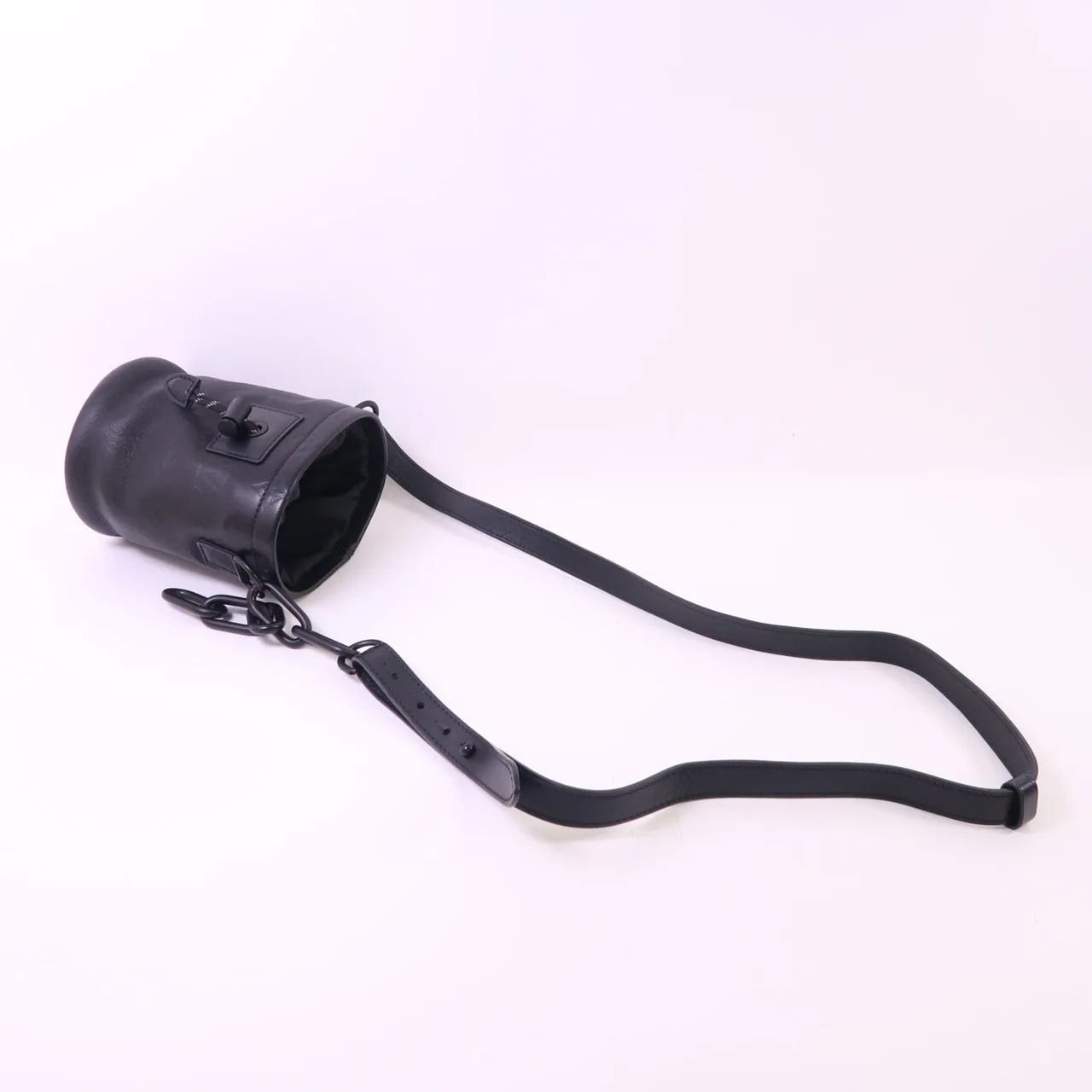 LOUIS VUITTON M44628 肩背包 牛皮 黑色 / Black 牛皮 中古品A - 縮圖 8