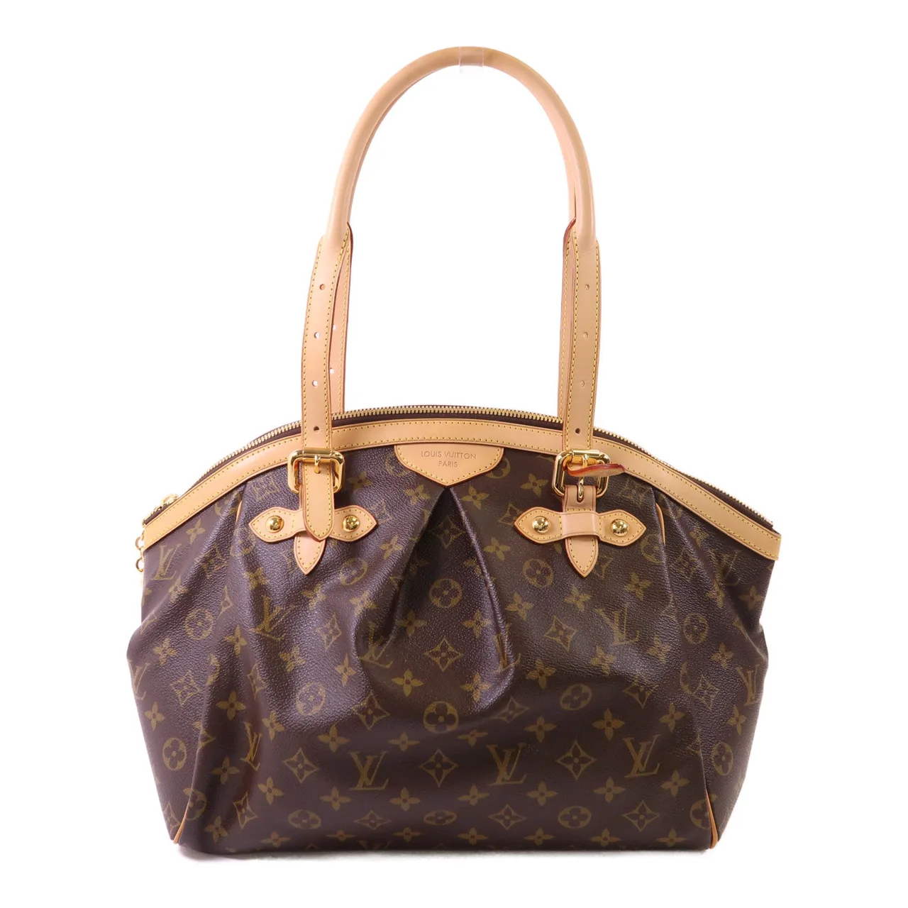 LOUIS VUITTON Tivoli M40144 肩背包 塗層帆布 棕色 / Brown