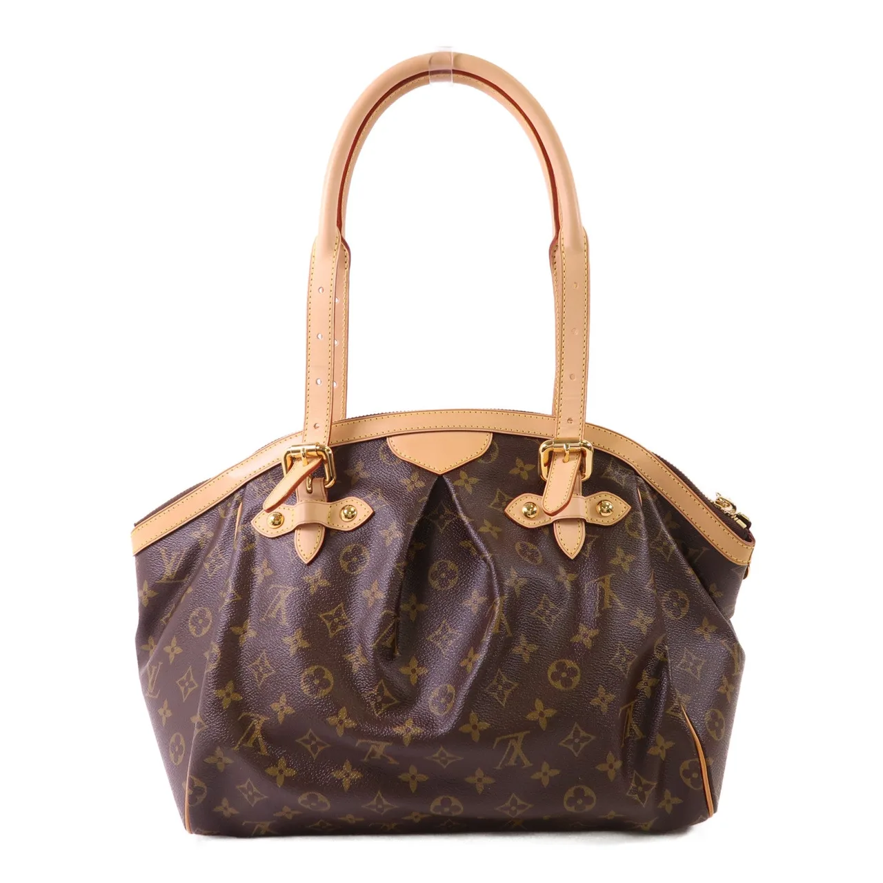 LOUIS VUITTON Tivoli M40144 肩背包 塗層帆布 棕色 / Brown 塗層帆布 中古品A - 縮圖 2