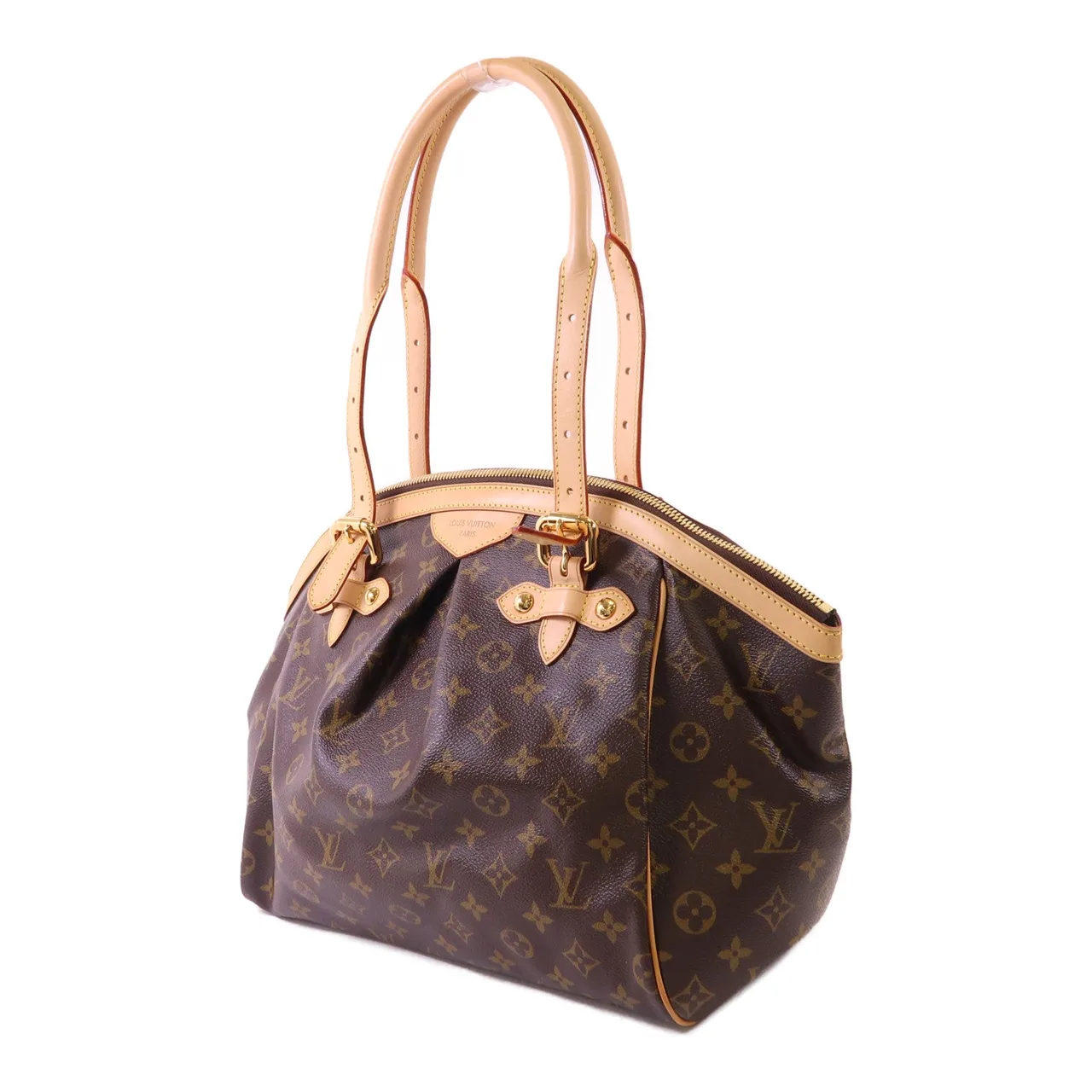 LOUIS VUITTON Tivoli M40144 肩背包 塗層帆布 棕色 / Brown 塗層帆布 中古品A - 縮圖 3