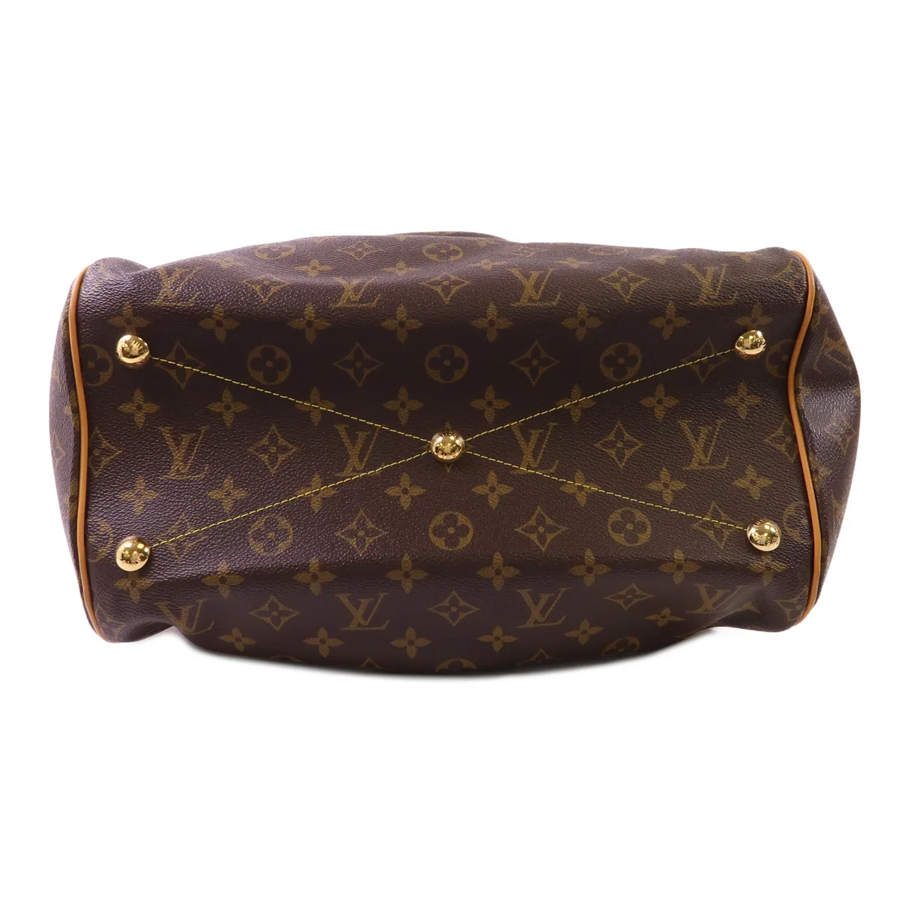 LOUIS VUITTON Tivoli M40144 肩背包 塗層帆布 棕色 / Brown 塗層帆布 中古品A - 縮圖 4
