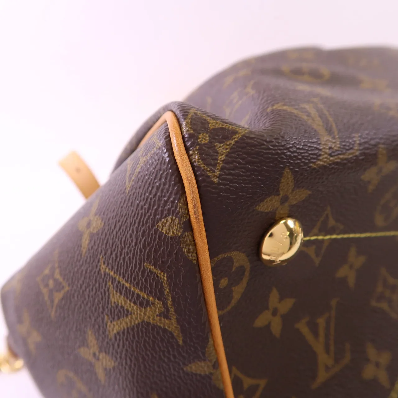 LOUIS VUITTON Tivoli M40144 肩背包 塗層帆布 棕色 / Brown 塗層帆布 中古品A - 縮圖 10
