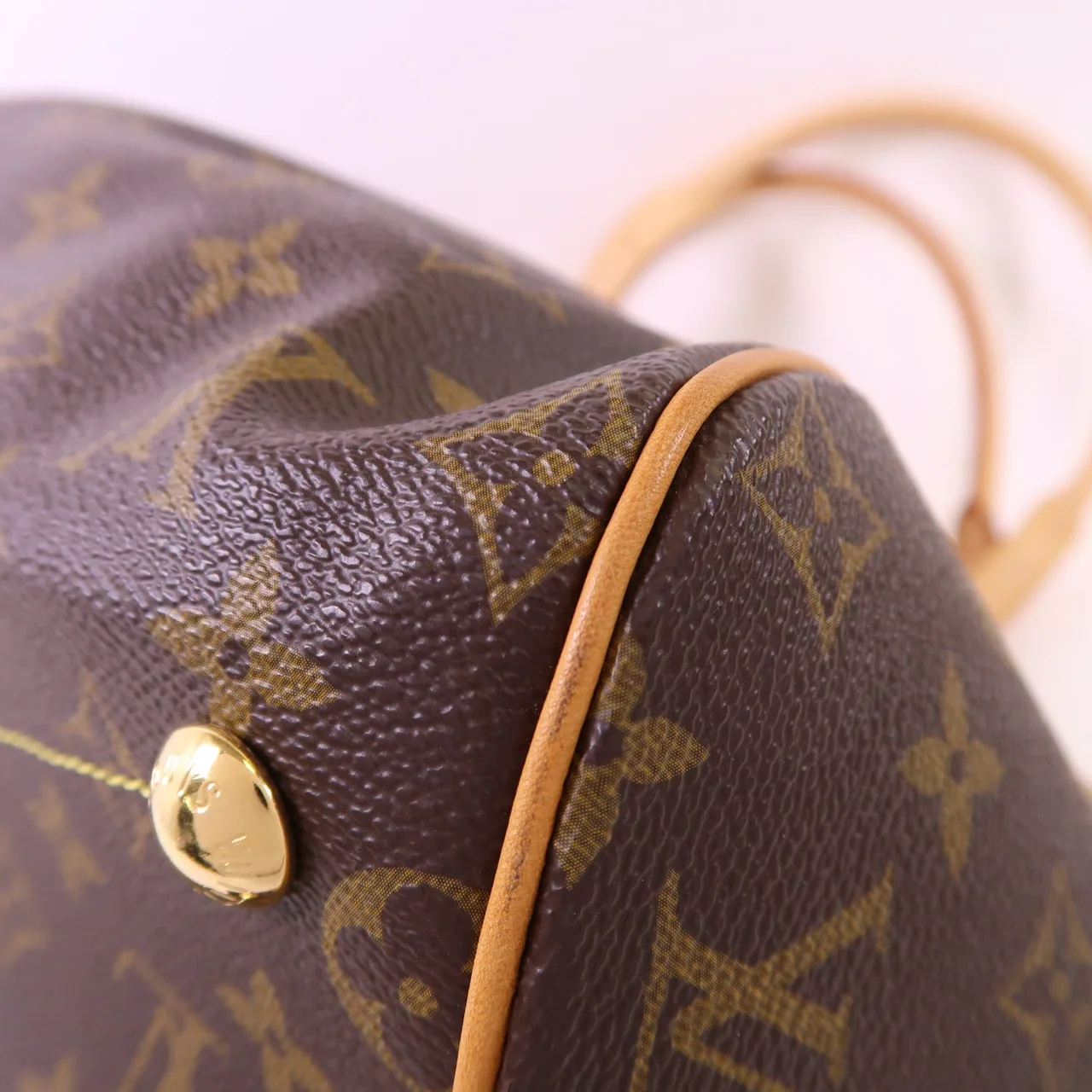 LOUIS VUITTON Tivoli M40144 肩背包 塗層帆布 棕色 / Brown 塗層帆布 中古品A - 縮圖 11
