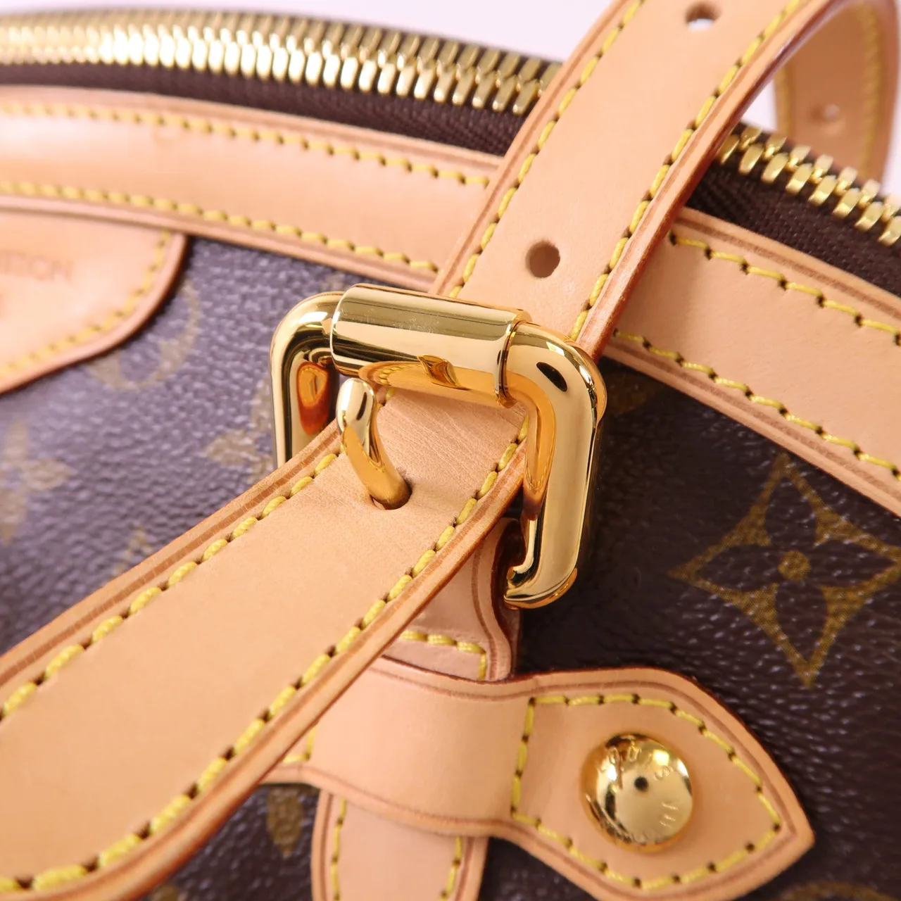 LOUIS VUITTON Tivoli M40144 肩背包 塗層帆布 棕色 / Brown 塗層帆布 中古品A - 縮圖 14