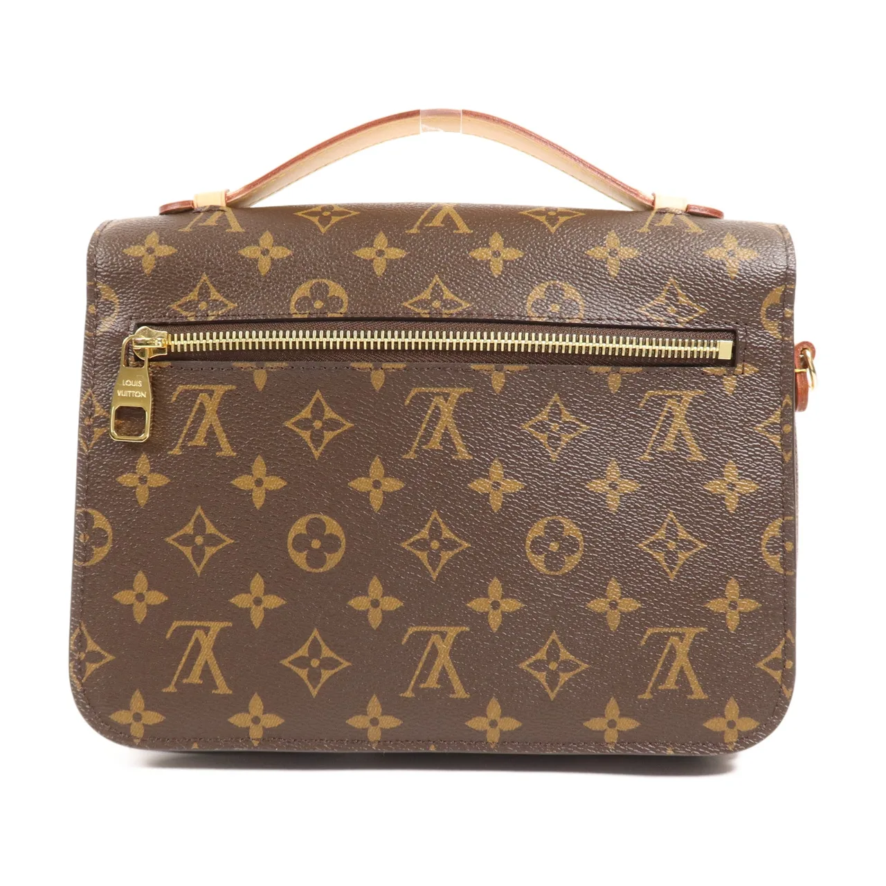 LOUIS VUITTON Pochette Metis M44875 兩用包 塗層帆布 棕色 塗層帆布 中古品A - 縮圖 2