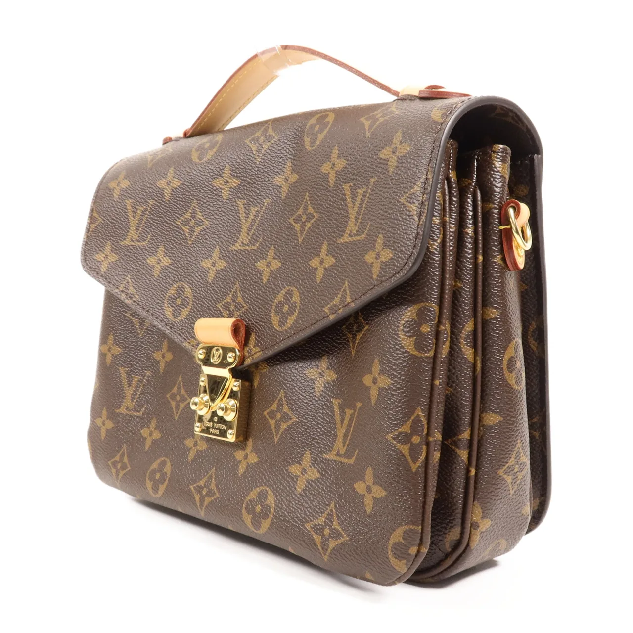 LOUIS VUITTON Pochette Metis M44875 兩用包 塗層帆布 棕色 塗層帆布 中古品A - 縮圖 3
