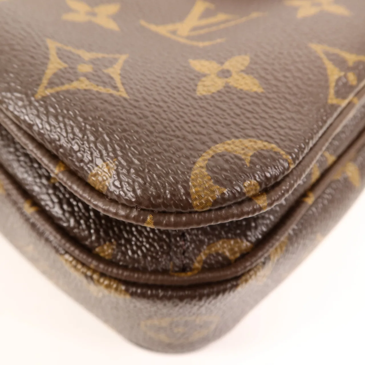 LOUIS VUITTON Pochette Metis M44875 兩用包 塗層帆布 棕色 塗層帆布 中古品A - 縮圖 6