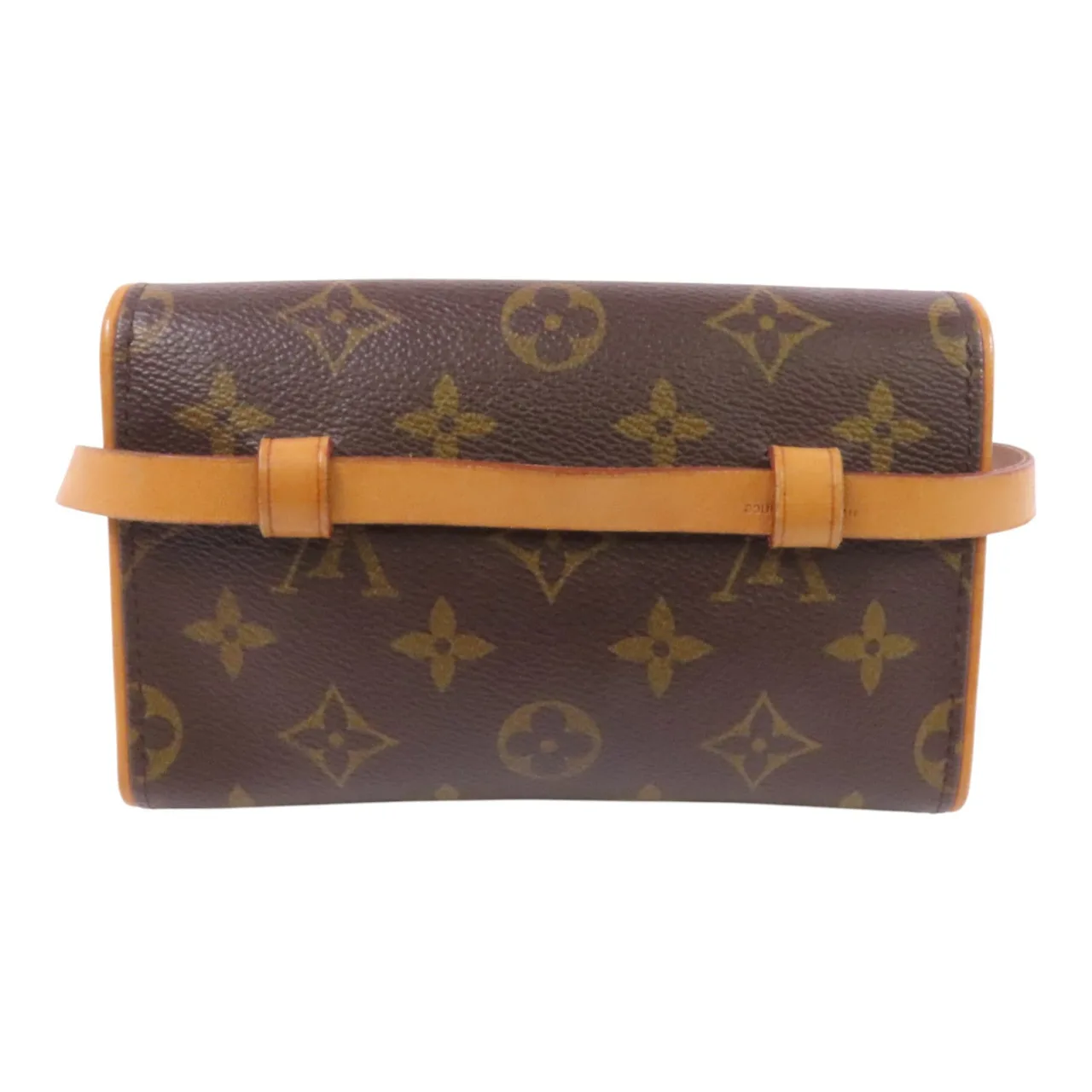 LOUIS VUITTON Pochette Florentine M51855 腰包 塗層帆布 棕色 塗層帆布 中古品B - 縮圖 2