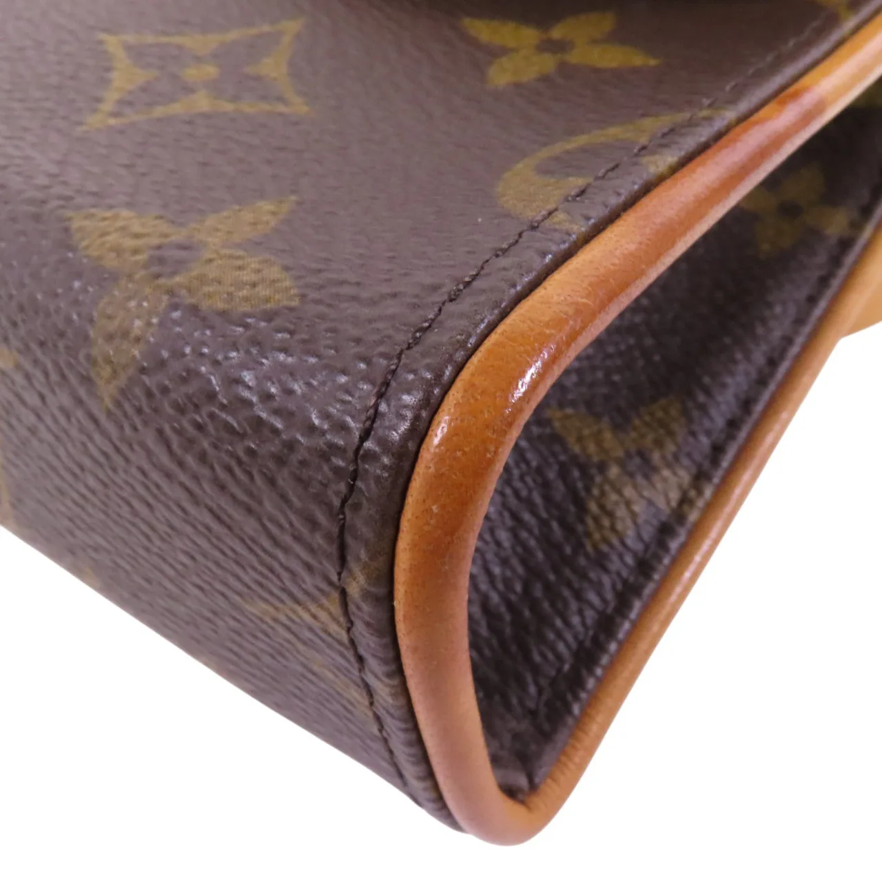 LOUIS VUITTON Pochette Florentine M51855 腰包 塗層帆布 棕色 塗層帆布 中古品B - 縮圖 11