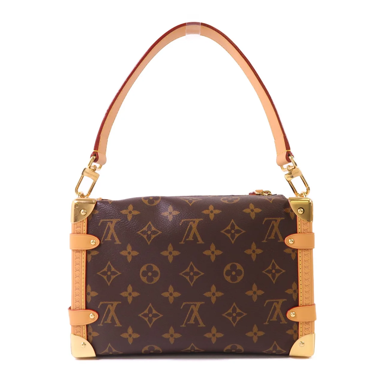 LOUIS VUITTON Side Trunk M46358 兩用包 塗層帆布 棕色 / Brown 塗層帆布 新品同様 - 縮圖 2